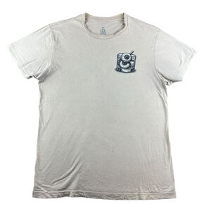 Franchise LA “Sippin Never Slippin” Tan Eyes Cocktail Graphic Tee T-Shirt Medium